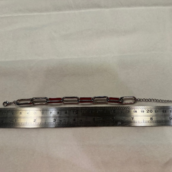 Berricle stainless paperclip adjustable bracelet - Picture 1 of 4